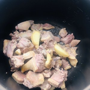 Face of flesh of duck of braise in soy sauce (duck soup bottom) practice measure 4