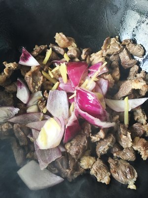 The practice measure of the beef of potato of quick worker tomato that stew 5