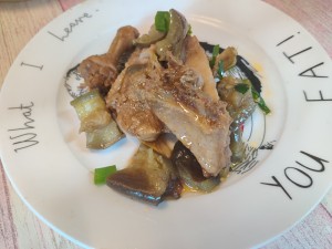The practice step that achieves duck of eggplant of braise in soy sauce oneself 26