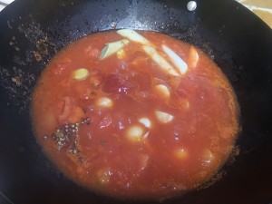 トマトチョップスープの実践測定9