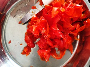 Appetizing dish / the practice measure of small tomato of be soiled of fastfood – smoked plum 2