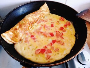 Tomato thick egg is burned / the practice measure that tomato Yu Zi burns 3