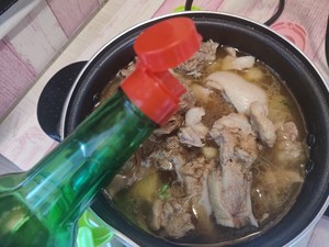 The practice step that achieves duck of eggplant of braise in soy sauce oneself 15