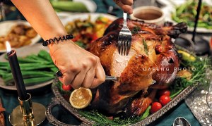 The practice measure of chicken of Christmas nurse a fire 12