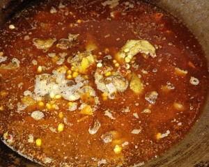 The practice measure that the duck heats soya bean 6