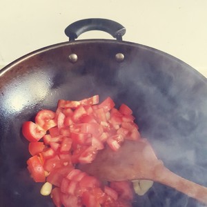 Dish of dawdler quick worker, the practice measure of tomato egg soup 5