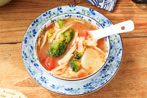 The practice measure of soup of New Year cake of tomato bacterium stay of proceedings 7