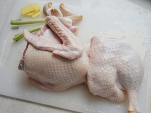 The practice measure of duck of mint of sweet stir-fry before stewing 1