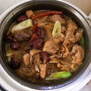 ～ of duck of stew of Xianggu mushroom red jujube is really sweet the practice measure of series 6
