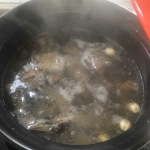 The practice measure that Chinese caterpillar fungus spends the duck that stew 6