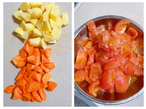 The practice measure of the tomato potato beef of delicate easy begin 2