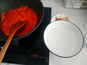 The practice measure that drinks the tomato boiling water that cannot forget 3