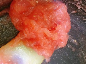 トマトの凍結4