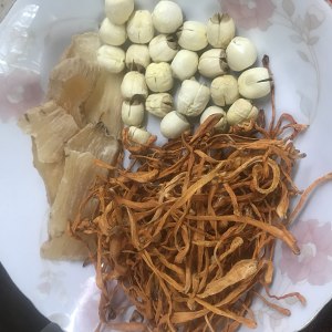 The practice measure that Chinese caterpillar fungus spends the duck that stew 8
