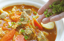 Tomato stews sirlon [the bag that feed capable person operates a specification] practice measure 6